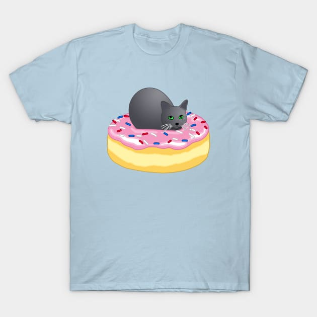 Cat Loaf Donut 2 T-Shirt by CCDesign